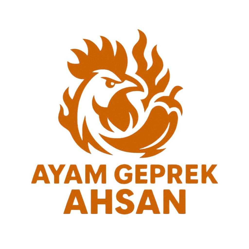 Logo Ayam Geprek Ahsan