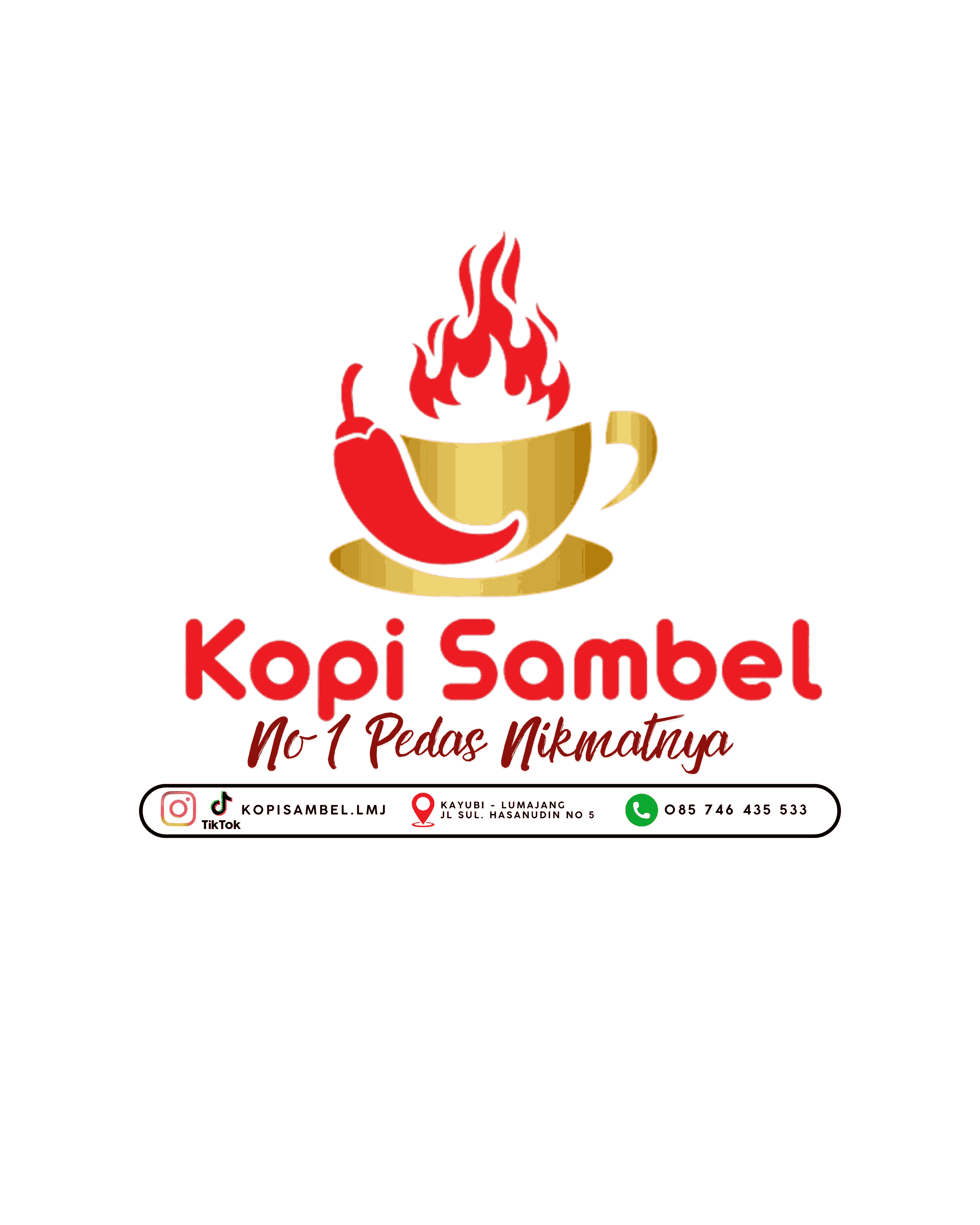 Logo Kedai Kopi Sambel