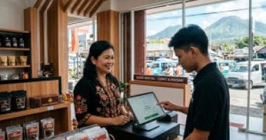 Manajemen Inventaris Lewat Sistem Kasir di Maluku Utara